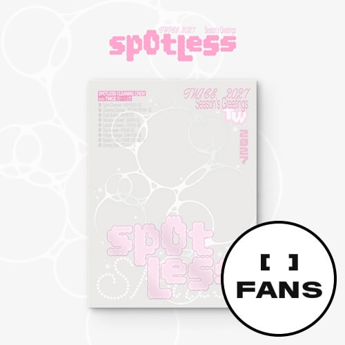 Season’s Greetings TWICE 2027 – Spotless – POB Fans Shop – PREVENTA